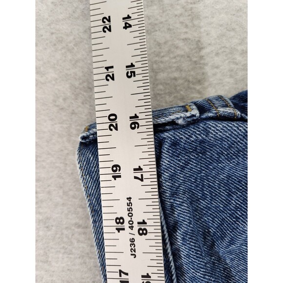 Carhartt Jeans Mens 40x30 Actual 28L Blue Denim Straight Leg Relaxed Fit Work - Picture 9 of 10